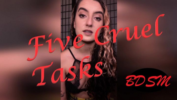 Five Cruel Tasks Custom 2