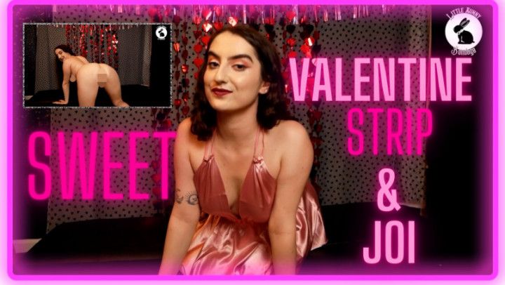 Valentine's Striptease and JOI