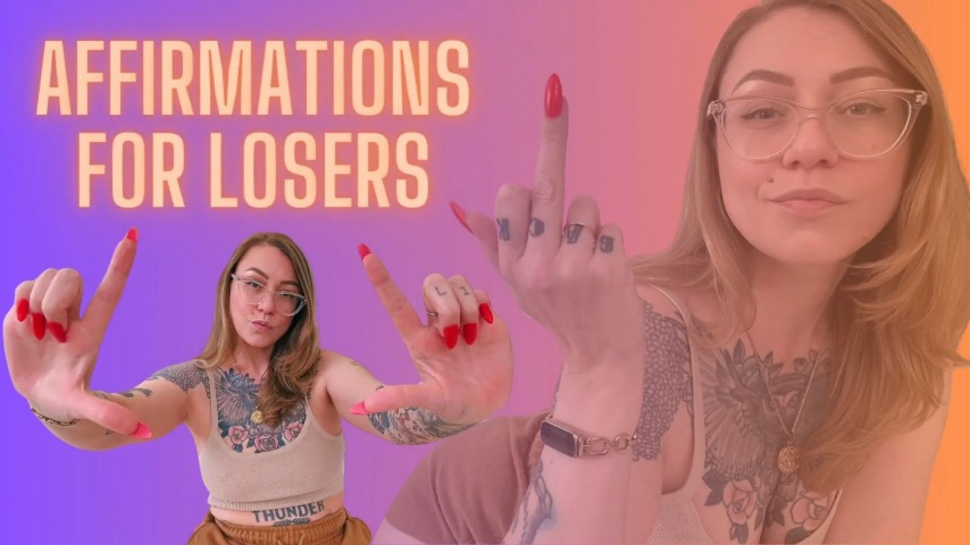 Affirmations For LOSERS