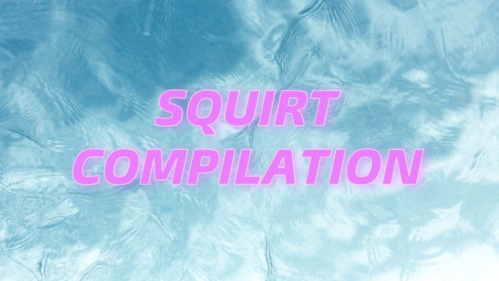 SQUIRT COMPILATION - Lana Smalls