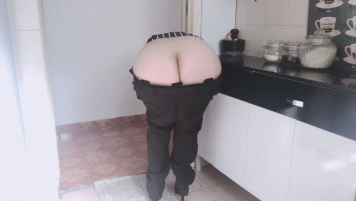 Buttcrack House Cleaning Office Clothes