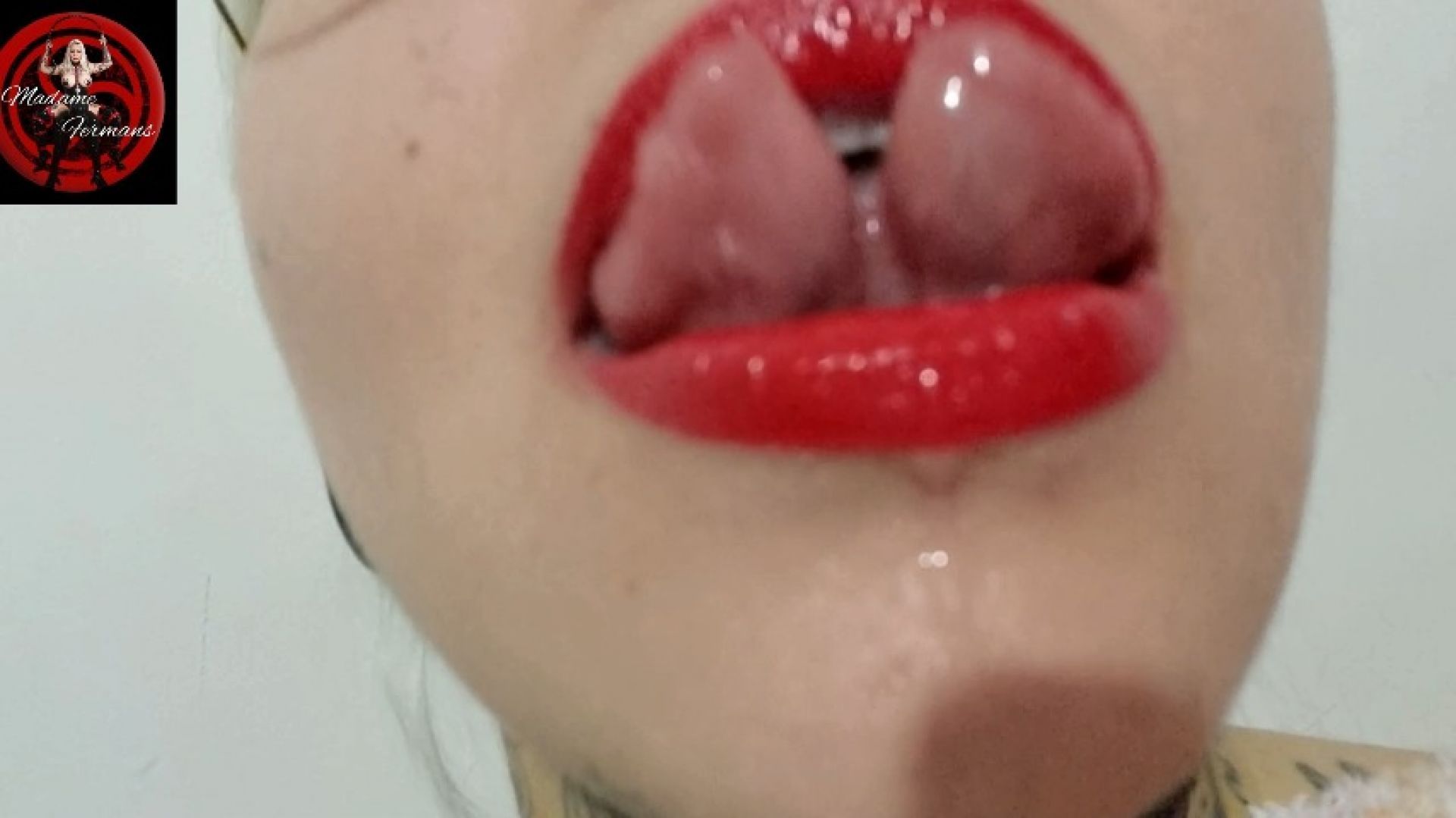 MODIFIED TONGUE MOVEMENTS AND A LOT OF SPIT