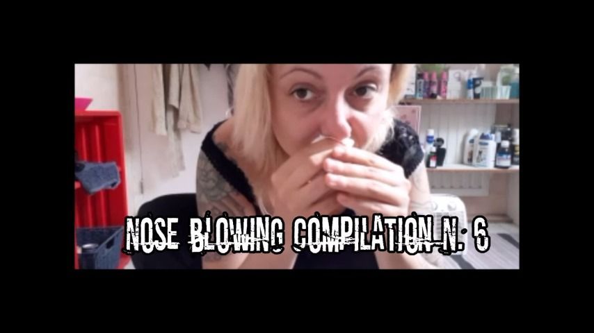 Nose Blowing Compilation N6.  1+2 hands