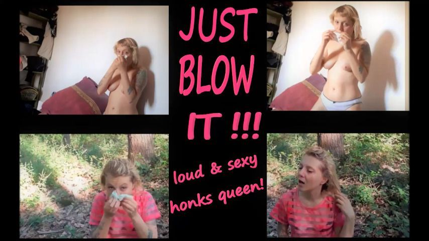 JUST BLOW IT: 2 Nose blowing situations