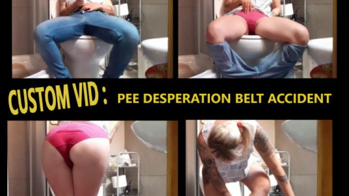 Custom: Pee Desperation Belt Accident NL