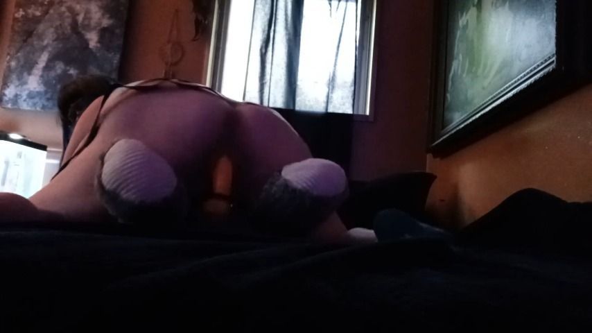 Riding my Teddy Bear Lots of moaning