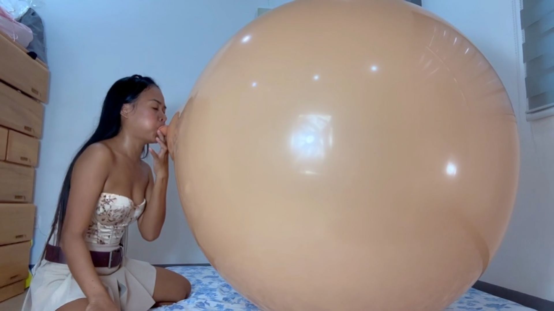 Sexy Camylle BTP Huge 36 Inch Orange Balloon