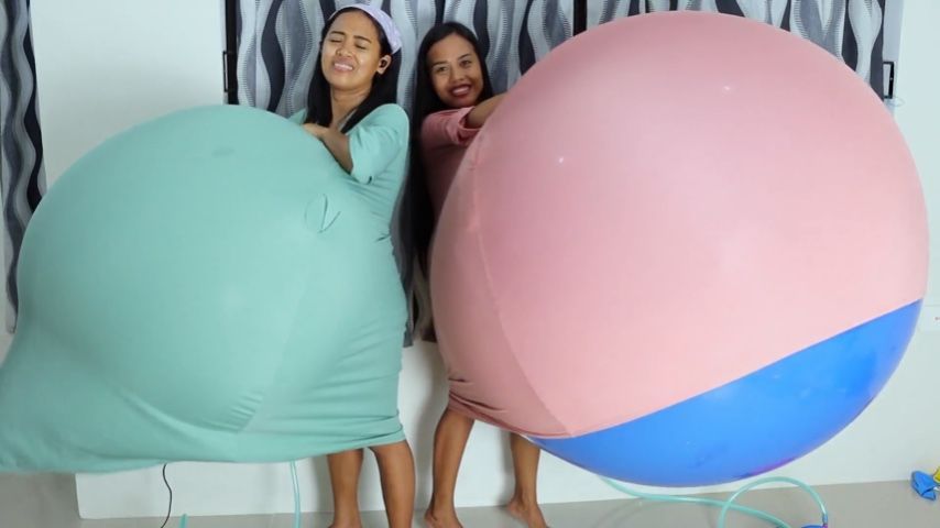 Camylle And Stella Pregnant Belly PTP