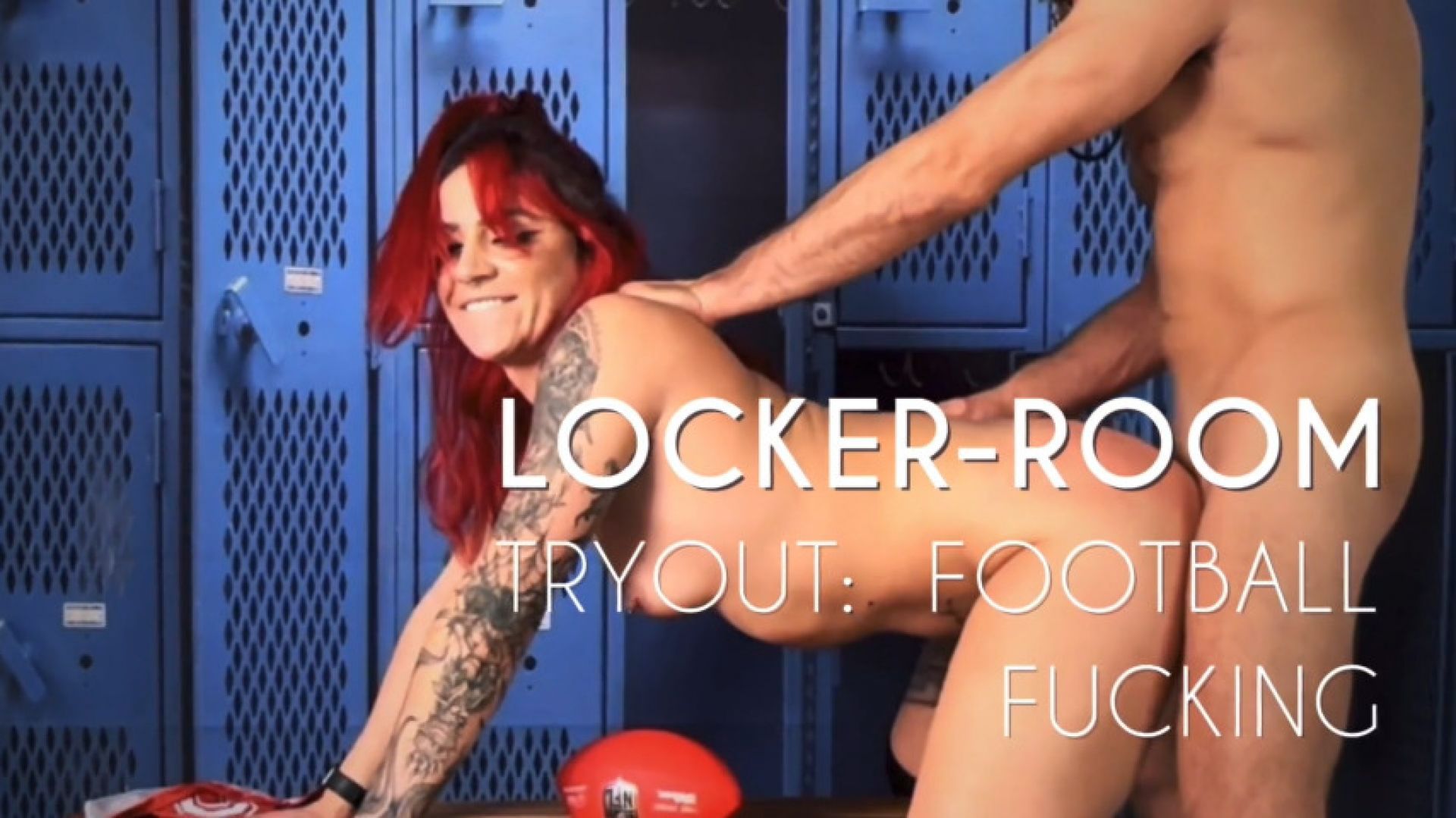 Locker-Room Tryout: Football Fucking