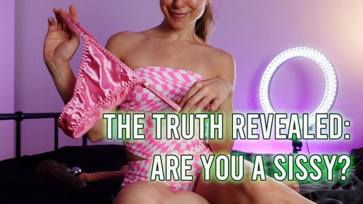 The sissy test: how do you feel about panties