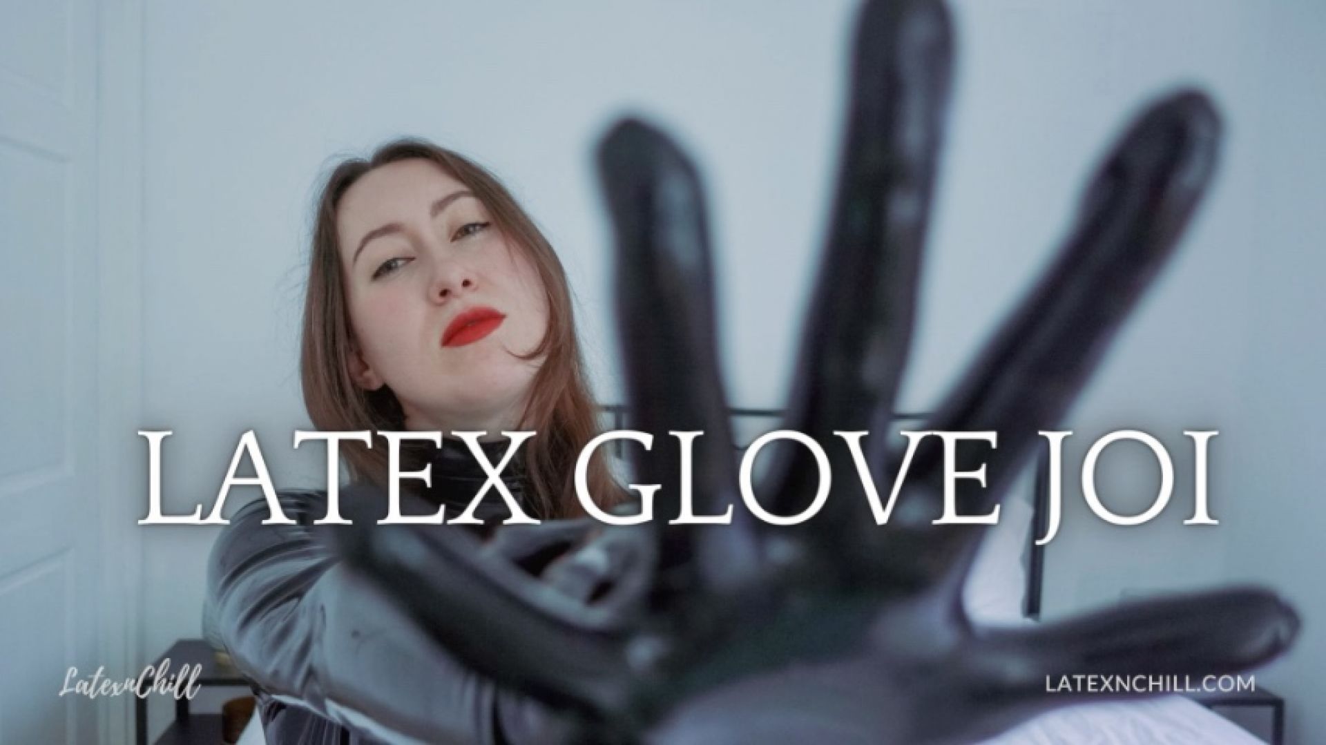 Latex Glove Jerk off Instruction