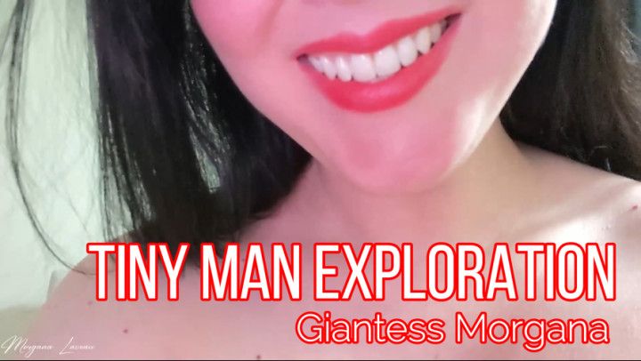 Tiny Man Exploration: Giantess