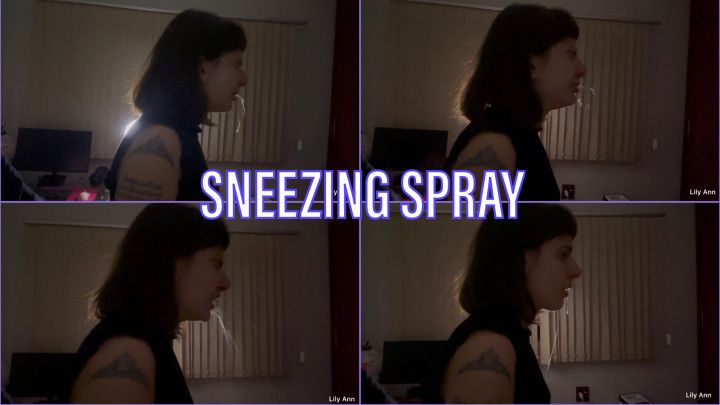 Sneezing Spray