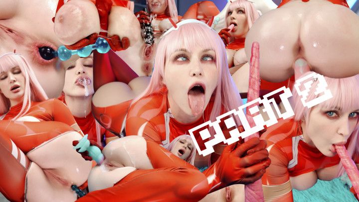 Zero Two. Squirting in the Franxx part 2