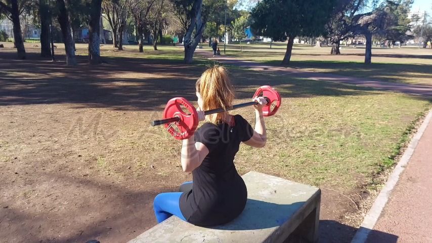 Training at the park