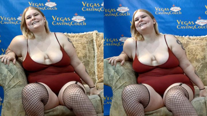 Ashe Starr -  BBW-First Ever Video In Vegas Casting