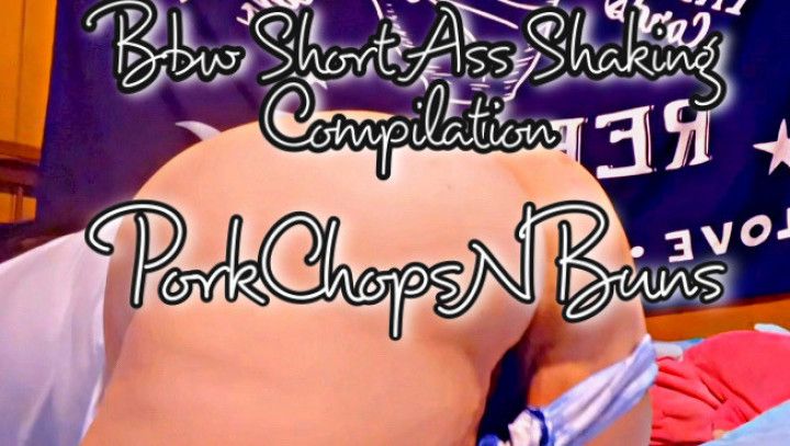 Bbw short booty shaking compilation