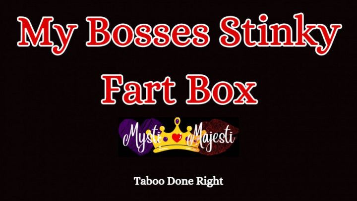 My Bosses Stinky Fart Box