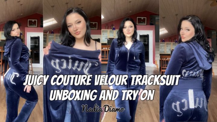 Juicy Couture Velour Tracksuit Unboxing And Try On