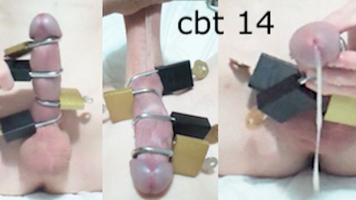 solo cbt 14 - locked cock 2