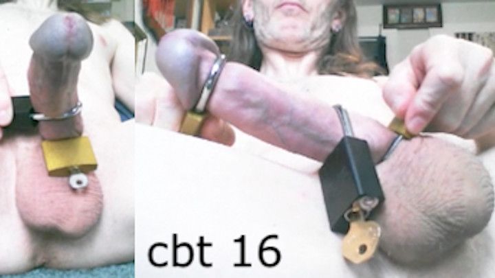 solo cbt 16 locked cock 4