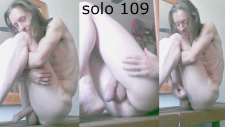 cock tucked masturbation - solo V.109