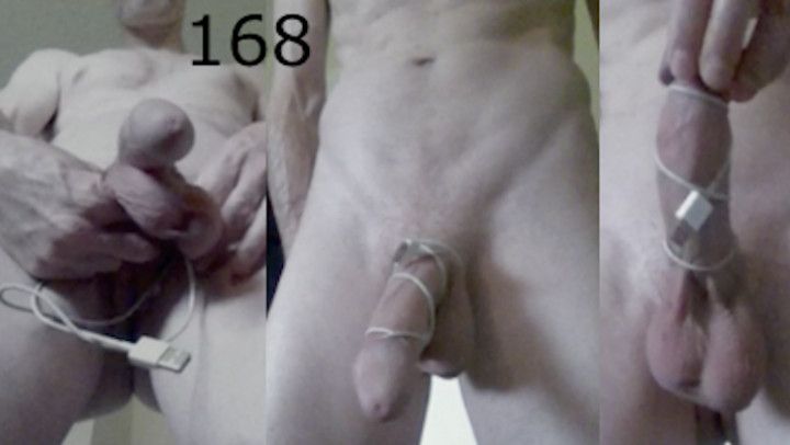 iPod cord as makeshift cock ring thingy