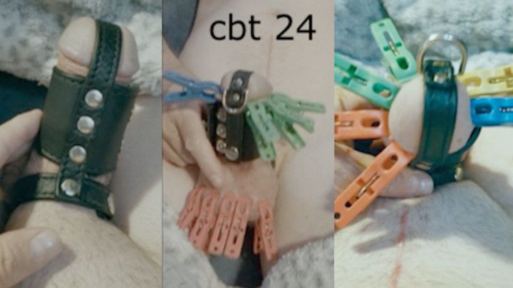 solo cbt 24 cockring and clothespins