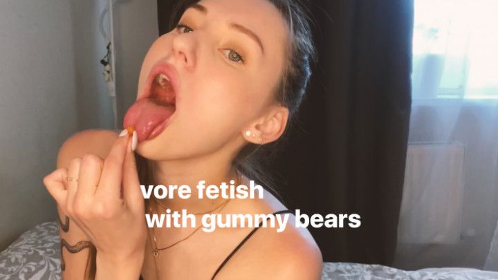 vore fetish gummy bears with jerk off