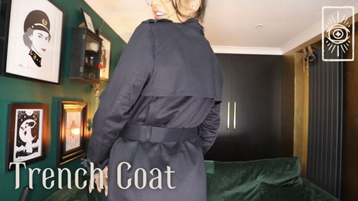 Trench Coat - Obedient for my Buttons