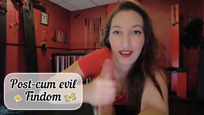 Post-cum Evil Findom