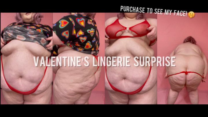 Valentines Date Lingerie Surprise