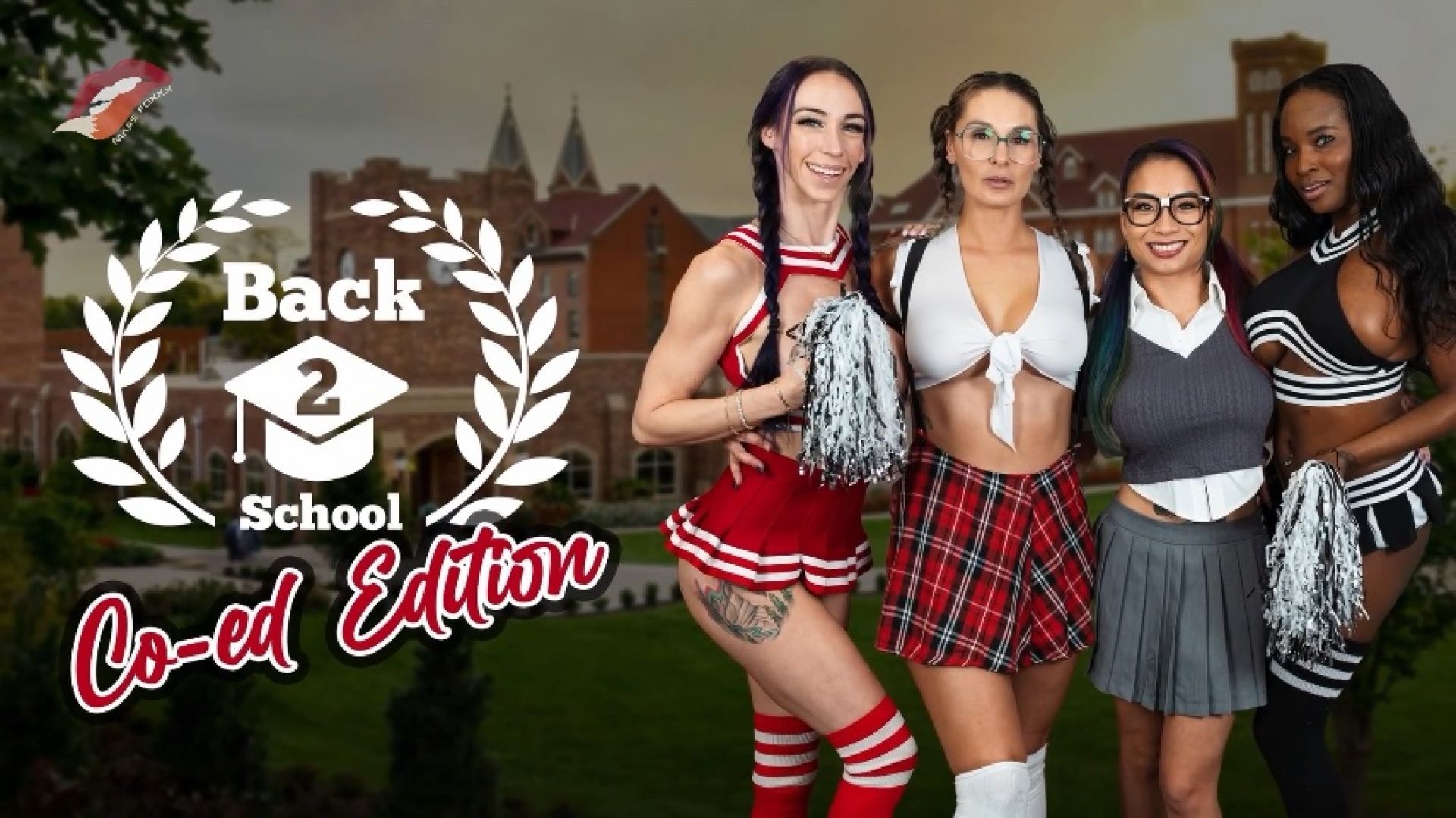 Back 2 School Orgy: Girl-Girl