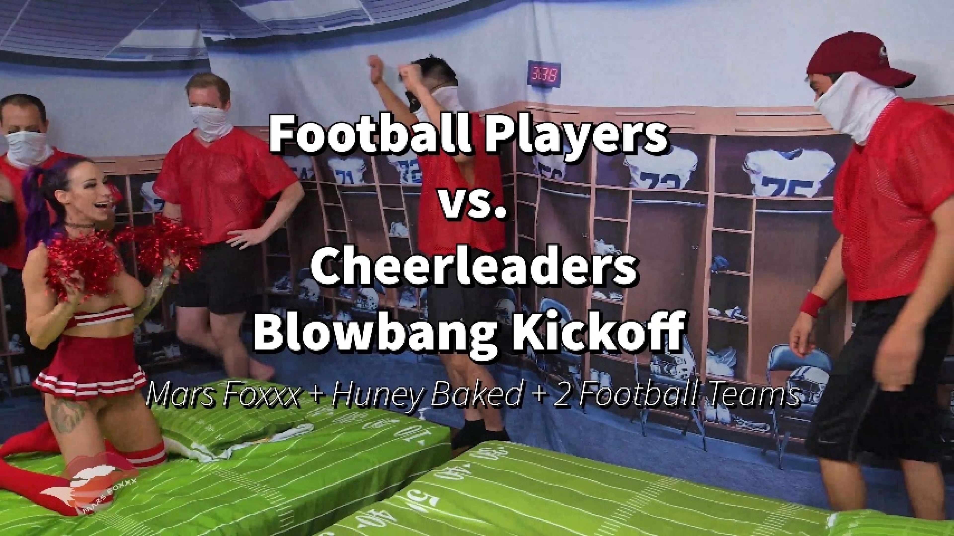 Football Players vs Cheerleaders: Blowbang Kickoff