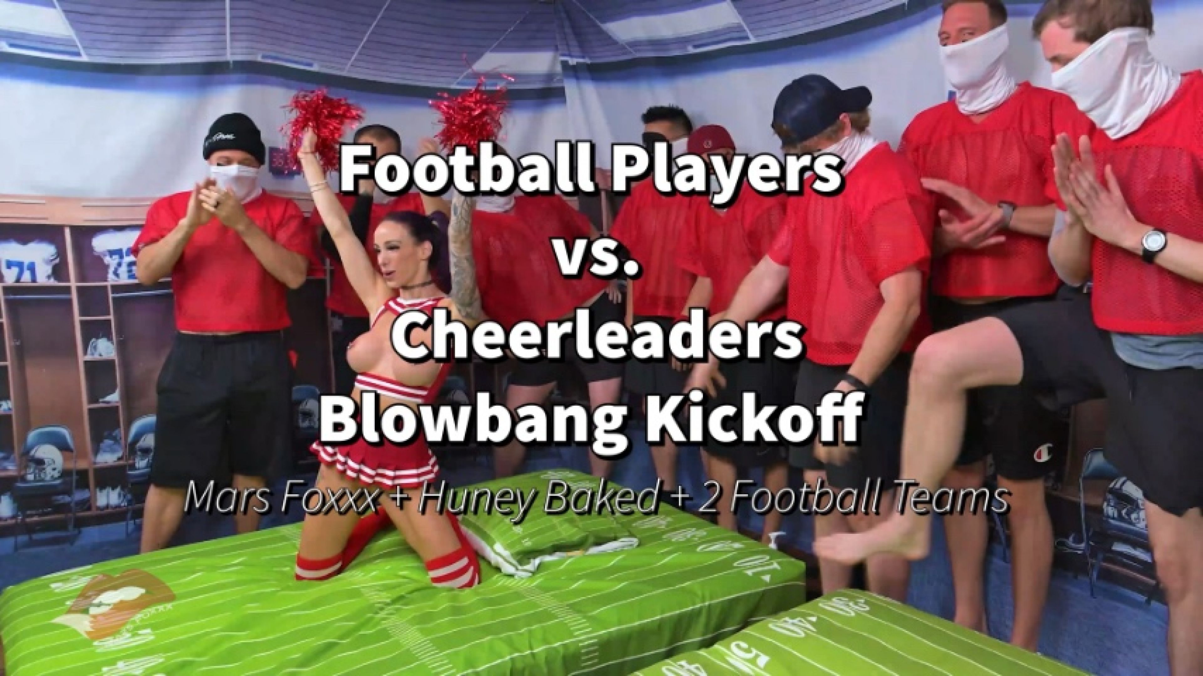 Football Players vs. Cheerleaders Blowbang Kickoff