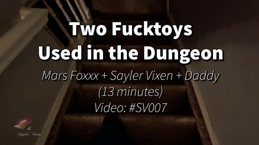 Two Fucktoys Used in the Dungeon