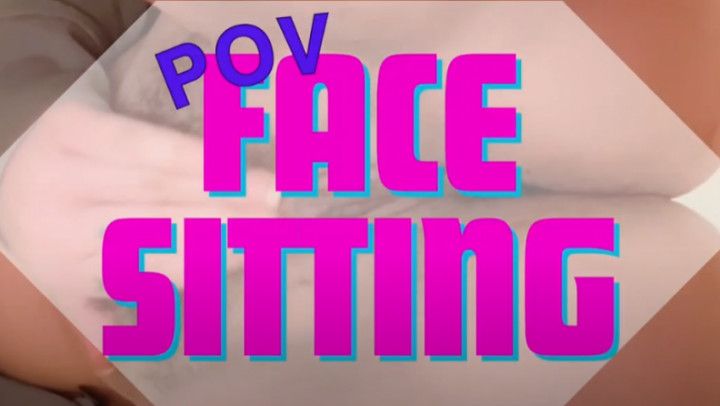 FACE SITTING POV WITH HAIRY PUSSY