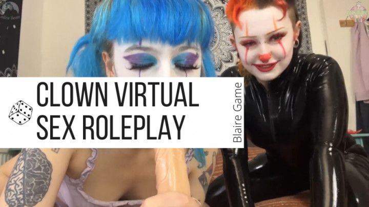 POV Clown Virtual Sex and Pee Roleplay