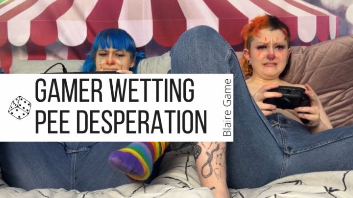 Clown Gamers Pee Desperation Wetting