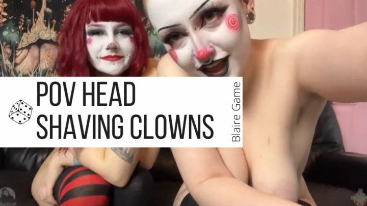 Sweet Mommy Clowns Shave Your Head