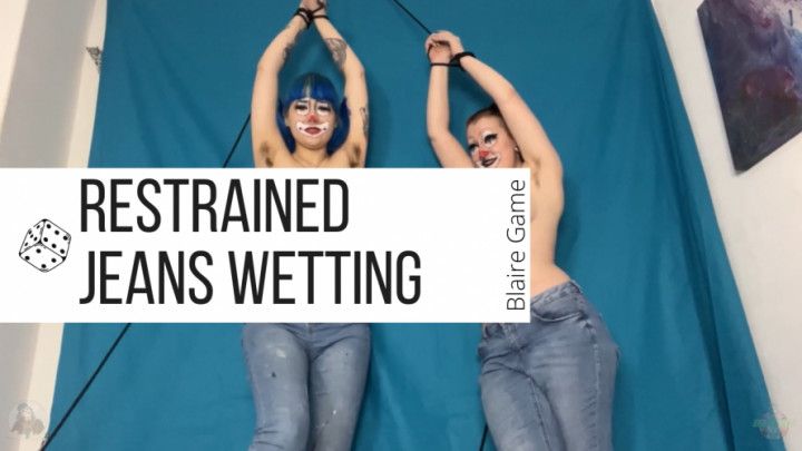 Restrained Jeans Wetting