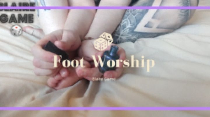 Foot Worship And Nail Painting