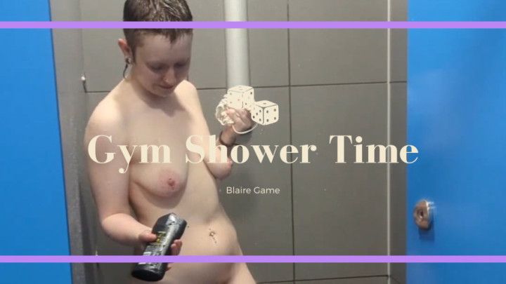 Showering at the GYM