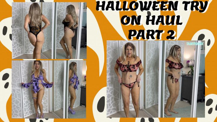 HALLOWEEN LINGERIE TRY ON HAUL PART 2