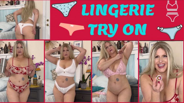 LINGERIE TRY ON