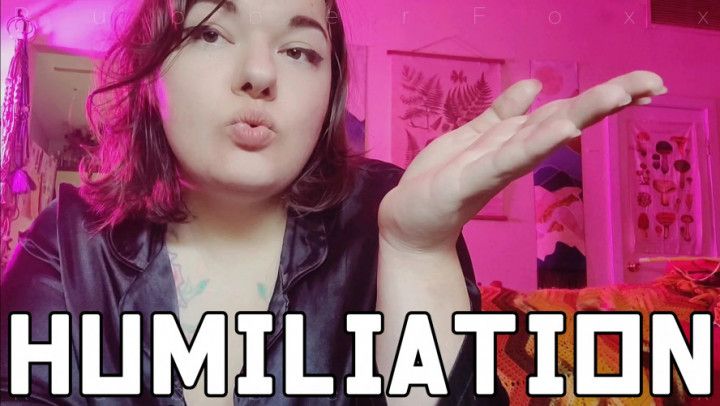 Chronic Masturbator Humiliation BBW Femdom