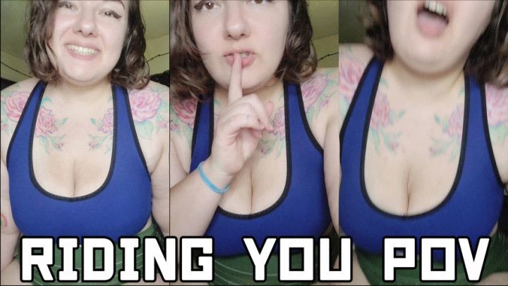 Girlfriend Rides You Awake POV GFE