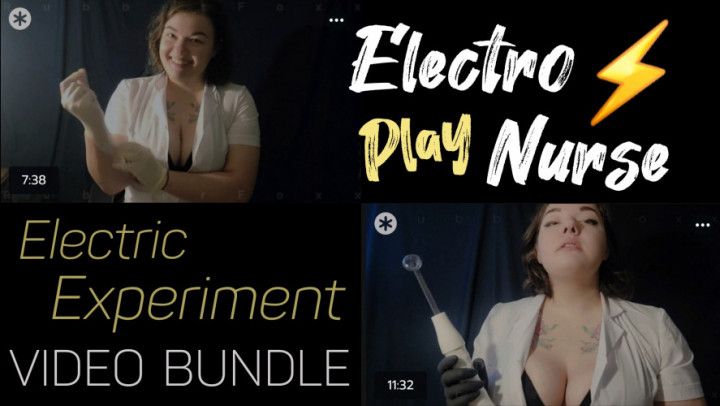 POV Electro Play Nurse FEMDOM VIDEO BUNDLE