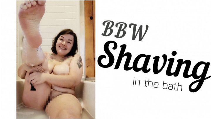 BBW Shaving in the Bath Tub