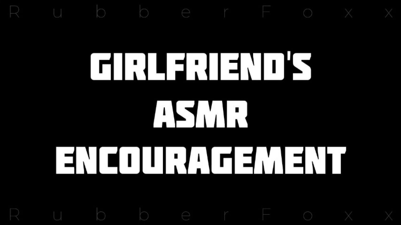 Encouraging Girlfriend ASMR GFE Audio Only